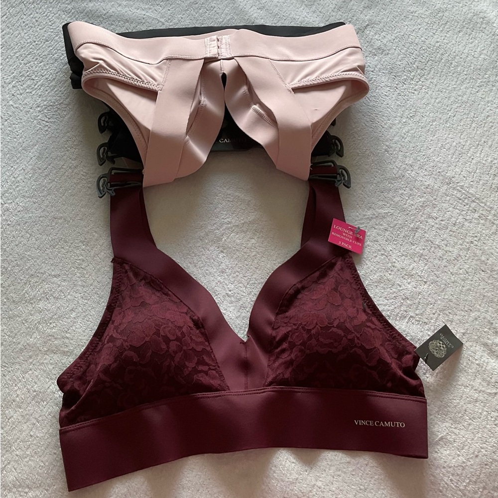 VINCE CAMUTO lounge BRA with removable cup NWT - Picture 3 of 10